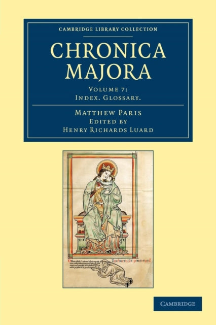 Book cover of: Chronica majora. By: Matthew Paris
