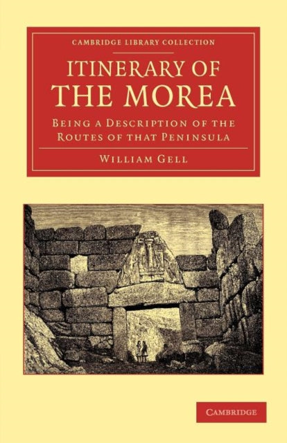 Book cover of: Itinerary of the Morea. By: William Gell