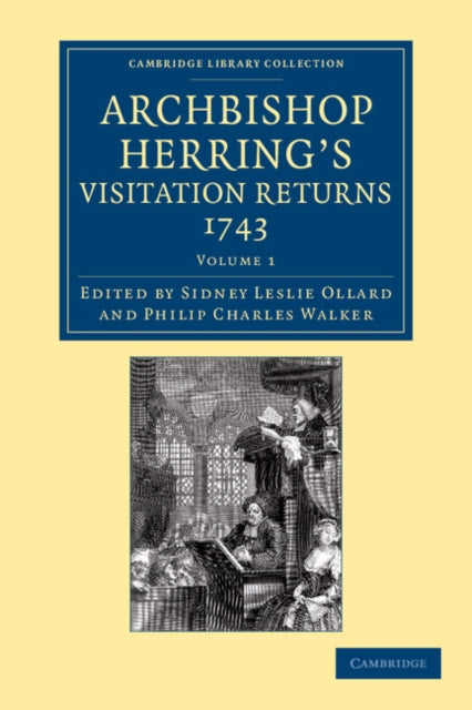 Book cover of: Archbishop Herring's Visitation Returns, 1743. By: Sidney Leslie Ollard