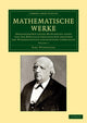 Book cover of: Mathematische Werke. By: Karl Weierstrass