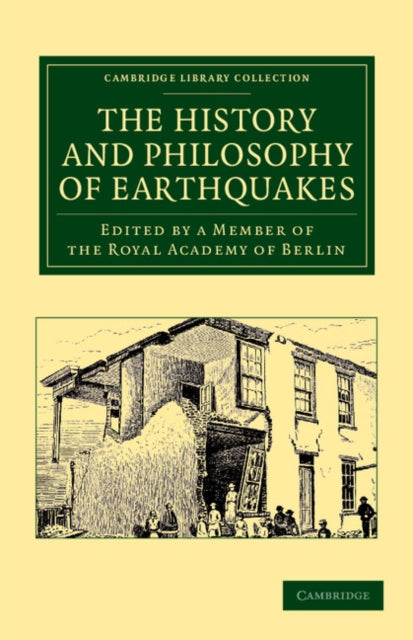 Book cover of: History and Philosophy of Earthquakes. By: Royal Academy Staff