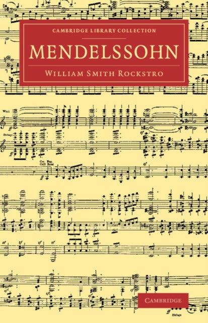 Book cover of: Mendelssohn. By: William Smith Rockstro