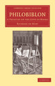 Book cover of: Philobiblon. By: Richard de Bury