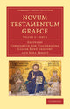 Book cover of: Novum testamentum Graece. By: Constantin von Tischendorf