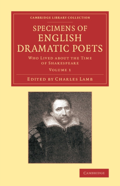 Book cover of: Specimens of English Dramatic Poets. By: Charles Lamb