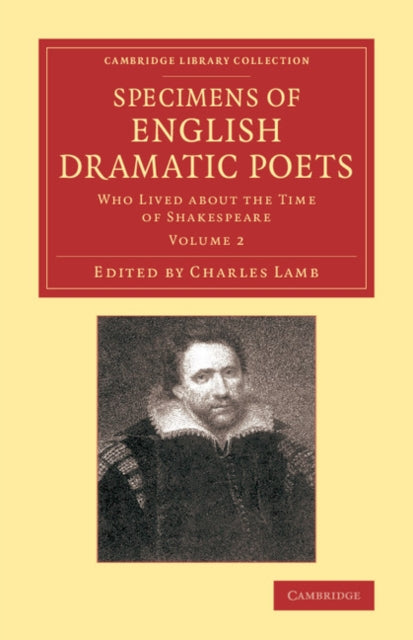Book cover of: Specimens of English Dramatic Poets. By: Charles Lamb