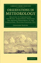 Book cover of: Observations in Meteorology