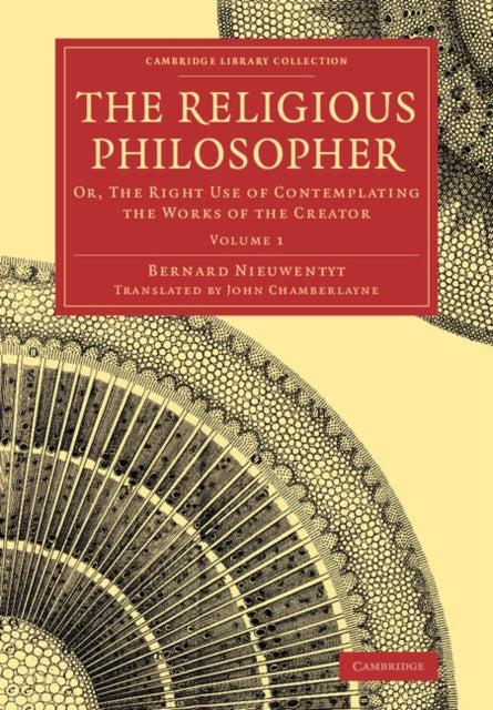 Book cover of: Religious Philosopher. By: Bernard Nieuwentyt