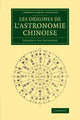 Book cover of: Les origines de l'astronomie chinoise. By: Léopold de Saussure