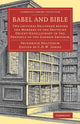 Book cover of: Babel and Bible. By: Friedrich Delitzsch