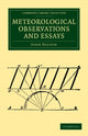 Book cover of: Meteorological Observations and Essays. By: John Dalton