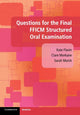 Book cover of: Questions for the Final FFICM Structured Oral Examination. By: Kate Flavin