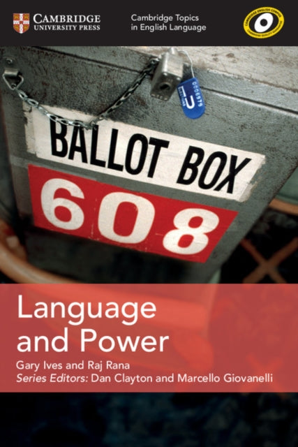 Book cover of: Cambridge Topics in English Language Language and Power. By: Gary Ives