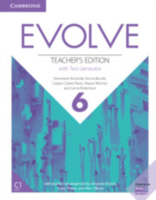 Book cover of: Evolve Level 6 Teacher's Edition with Test Generator. By: Genevieve Kocienda