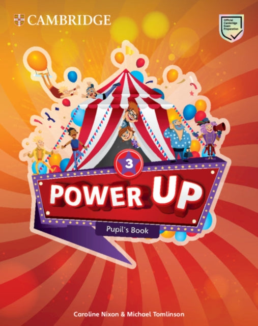 Book cover of: Power Up Level 3 Pupil's Book. By: Caroline Nixon