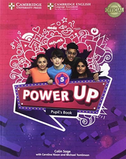 Book cover of: Power Up Level 5 Pupil's Book. By: Colin Sage