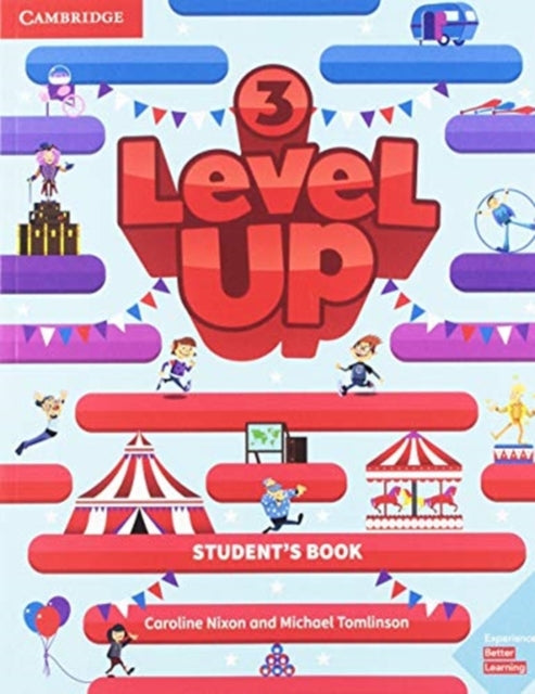 Book cover of: Level Up Level 3 Student's Book. By: Caroline Nixon