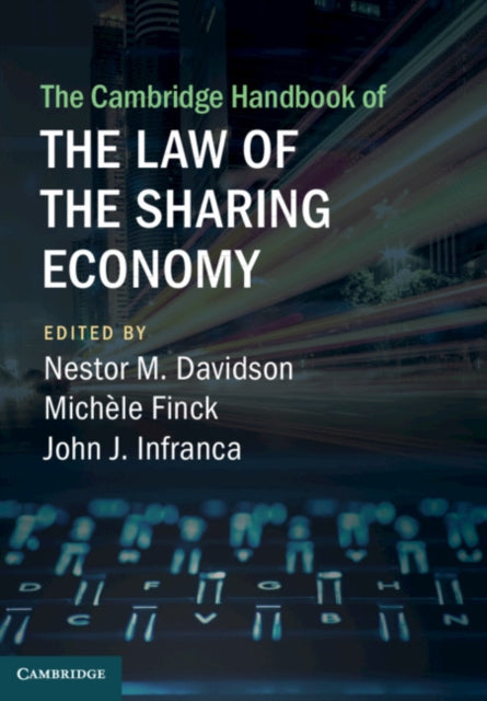 Book cover of: Cambridge Handbook of the Law of the Sharing Economy
