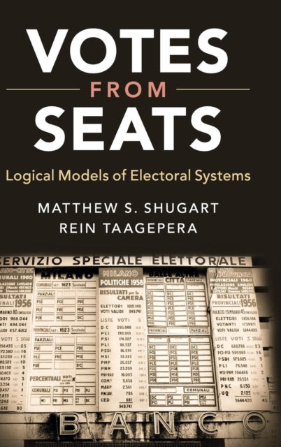 Book cover of: Votes from Seats. By: Matthew S. Shugart
