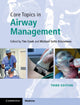 Book cover of: Core Topics in Airway Management. By: Tim Cook