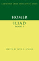 Book cover of: Homer: Iliad Book I. By: Seth L. Schein