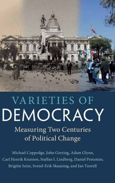 Book cover of: Varieties of Democracy. By: Michael John Coppedge