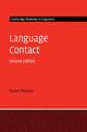 Book cover of: Language Contact. By: Yaron Matras