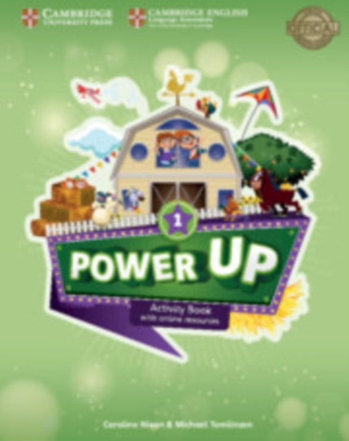 Book cover of: Power Up Level 1 Activity Book with Online Resources and Home Booklet. By: Caroline Nixon