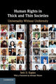 Book cover of: Human Rights in Thick and Thin Societies. By: Seth D. Kaplan