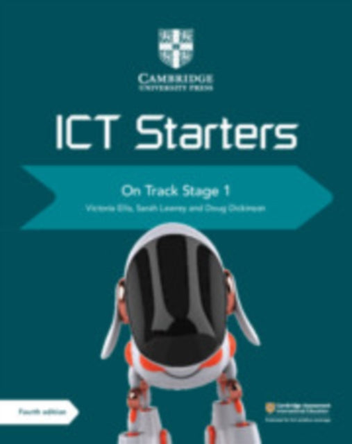 Book cover of: Cambridge ICT Starters On Track Stage 1. By: Victoria Ellis