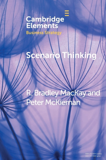 Book cover of: Scenario Thinking. By: R MacKay