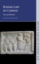Book cover of: Roman Law in Context. By: David Johnston