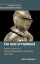 Book cover of: Rule of Manhood. By: Jamie A. Gianoutsos