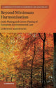 Book cover of: Beyond Minimum Harmonisation. By: Lorenzo Squintani