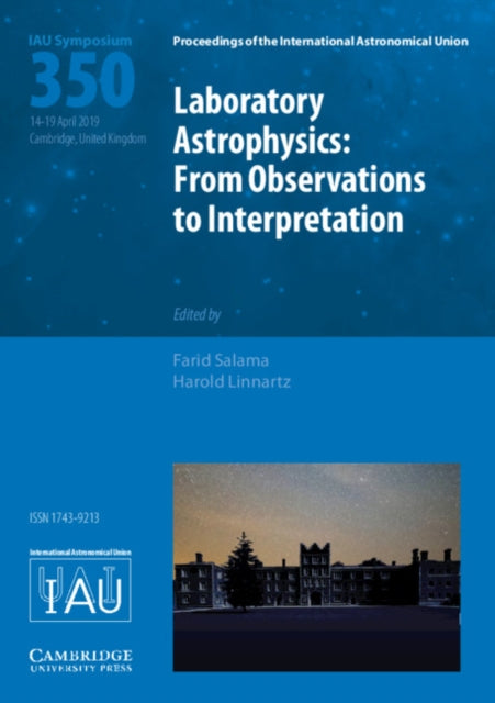 Book cover of: Laboratory Astrophysics (IAU S350). By: Farid Salama