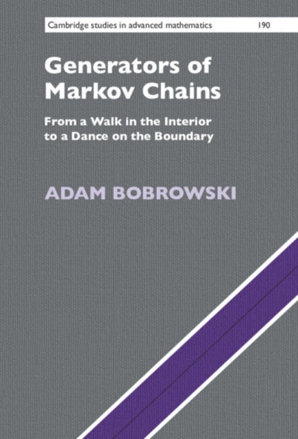 Book cover of: Generators of Markov Chains. By: Adam Bobrowski