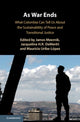 Book cover of: As War Ends. By: James Meernik