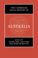 Book cover of: Cambridge Legal History of Australia. By: Peter Cane