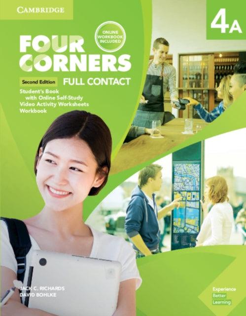 Book cover of: Four Corners Level 4A Super Value Pack (Full Contact with Self-study and Online Workbook). By: Jack C. Richards