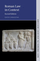 Book cover of: Roman Law in Context. By: David Johnston