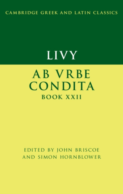 Book cover of: Livy: Ab urbe condita Book XXII. By: John Briscoe