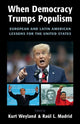 Book cover of: When Democracy Trumps Populism. By: Kurt Weyland
