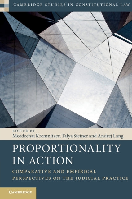 Book cover of: Proportionality in Action. By: M. Kremnitzer