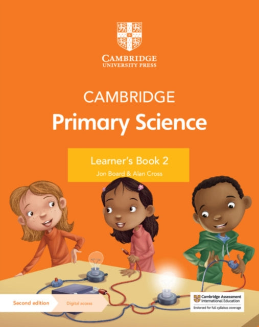 Cambridge Primary Science Learner's Book 2 with Digital Access (1 Year) 9781108742740 Jon Board