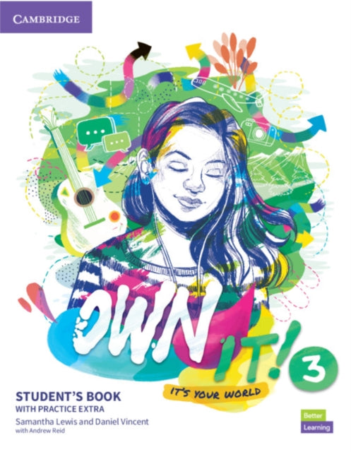 Book cover of: Own It! Level 3 Student's Book with Digital Pack. By: Samantha Lewis