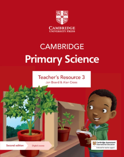 Book cover of: Cambridge Primary Science Teacher's Resource 3 with Digital Access. By: Jon Board