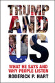 Book cover of: Trump and Us. By: Roderick P. Hart