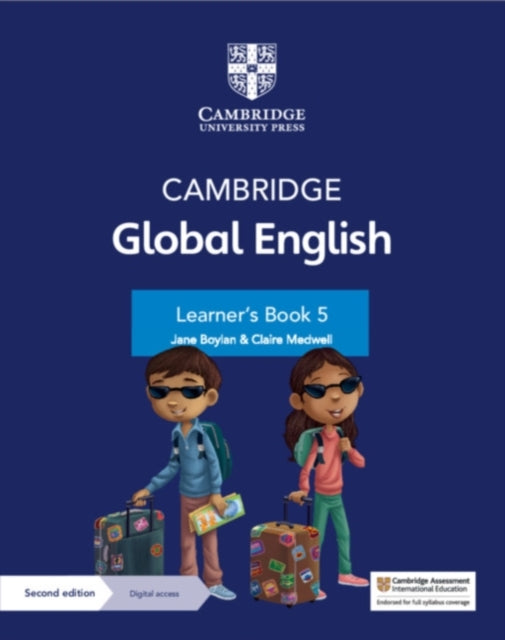 Cambridge Global English Learner's Book 5 with Digital Access (1 Year), for Cambridge Primary English as a Second Language 9781108810845 Jane Boylan