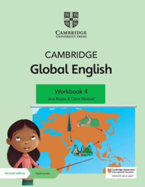 Cambridge Global English Workbook 4 with Digital Access (1 Year), for Cambridge Primary English as a Second Language 9781108810883 Jane Boylan