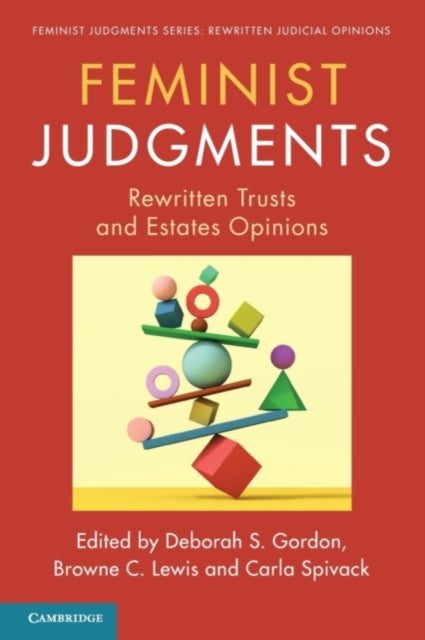Book cover of: Feminist Judgments. By: Deborah S. Gordon